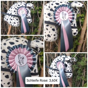 Hobby Horse Schleife: Rose